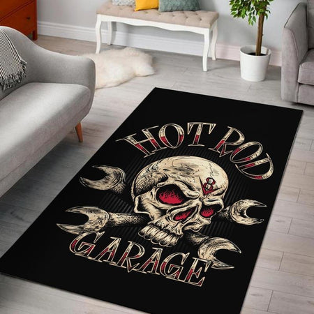 Hotrod Rug Hot Rod Garage 02782