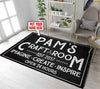 Personalized Craft Room Rug 05726