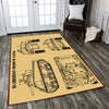 Sherman Rug M4 Sheman Tank 04887