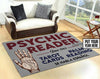 Psychic Reader Tarot Cards Rug 06023