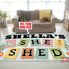 Personalized She Shed Rug 06310