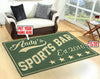 Personalized Sport Bar Rug 06372