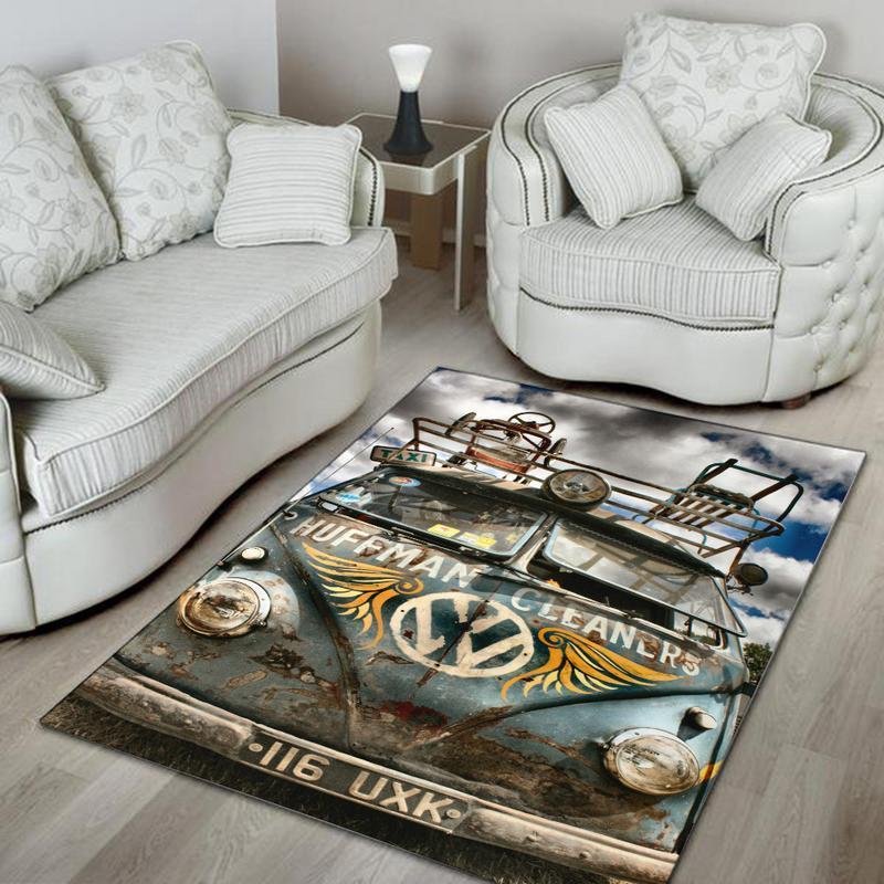 Campervan Rug Volkswagen Camper Van 02741