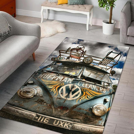 Campervan Rug Volkswagen Camper Van 02741