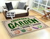 Personalized Garden Rug 06417
