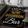 Personalized Bourbon Bar Rug 05948