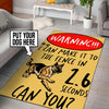 Personalized I Can Make It To The Fence In 2.6 Seconds Can You? Rug 05431