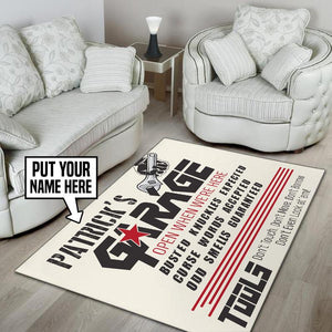 Personalize Garage Rug 05331