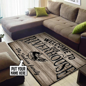 Personalized Welcome To River House Rug 05570