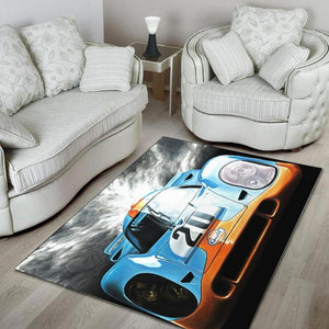 Lemans Rug Gulf Racing Lemans Steve Mcqueen 02078