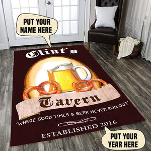 Personalized Tavern Rug 06460