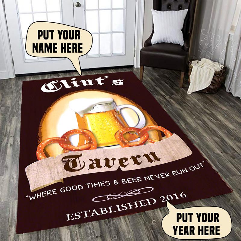 Personalized Tavern Rug 06460