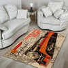 Sp Southern Pacific Line Steam Locomotive The Coast Daylight Train Vintage Railway Rug 05229