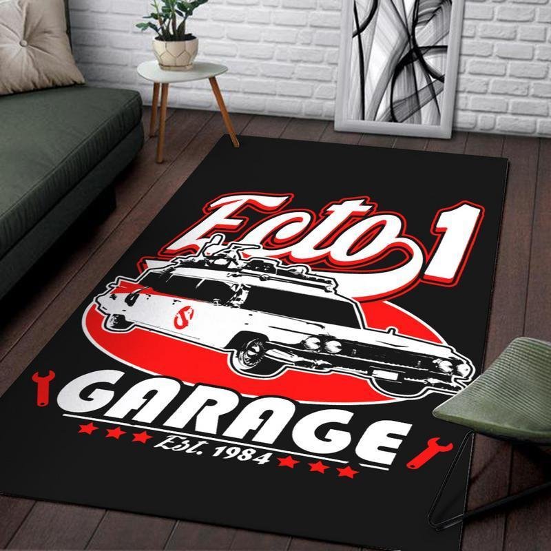 Ghostbuster Rug Ghostbusters Ecto Garage 02640