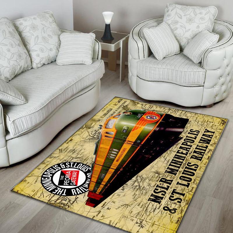 Mslr Minneapolis & St Louis Railway Rug 05193