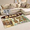Personalized Tiki Bar Rug 05521