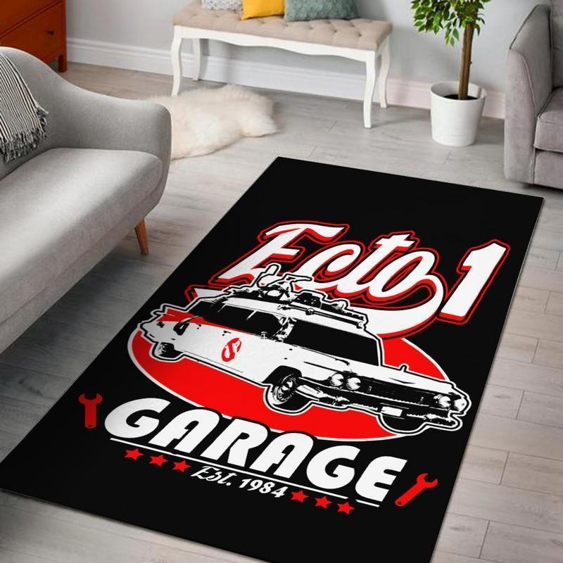 Ghostbuster Rug Ghostbusters Ecto Garage 02640