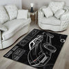 Krider Rug Knight Rider Kitt Trans Am 02433