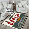 Personalized Garage Rug 05537
