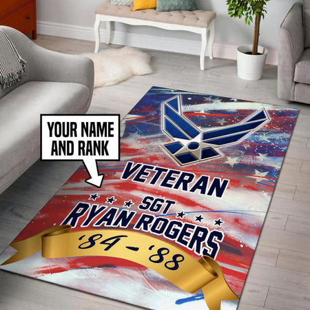 U.S. Air Force Personalized Rug 05340