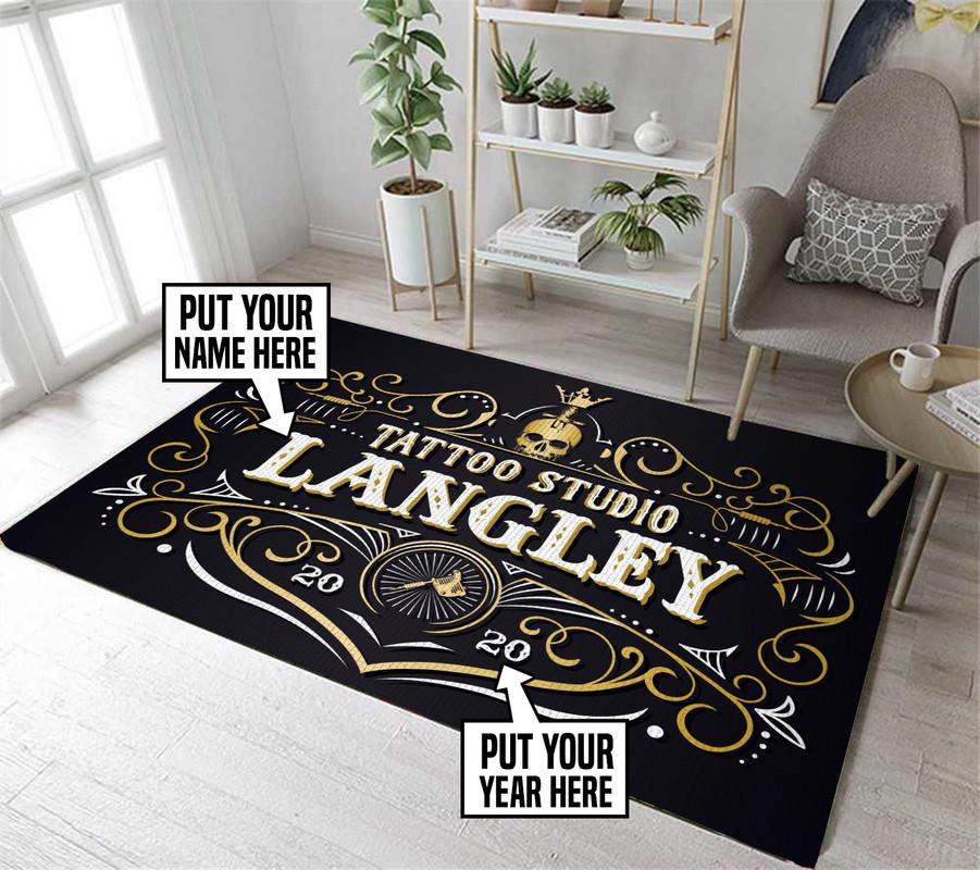 Personalized Tattoo Rug 06763