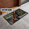 Personalized Guitar Lounge Door Mat Inside Rug Floor Outdoor Mats Decorations 07369