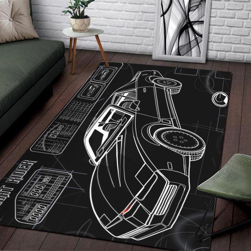 Krider Rug Knight Rider Kitt Trans Am 02433