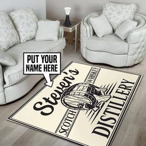 Personalized Scotch Whisky Rug 05473