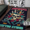 Personalized Tattoo Studio Rug 05969