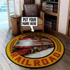 Personalize Tennessee Central Railway Living Room Round Mat Circle Rug 05258