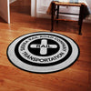 Sierrarr Living Room Round Mat Circle Rug Sierra Railroad 04717