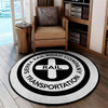 Sierrarr Living Room Round Mat Circle Rug Sierra Railroad 04717