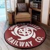 Sumpter Living Room Round Mat Circle Rug Sumpter Valley Railroad 05028