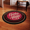 Bar Living Room Round Mat Circle Rug Boston & Albany Railroad 04802