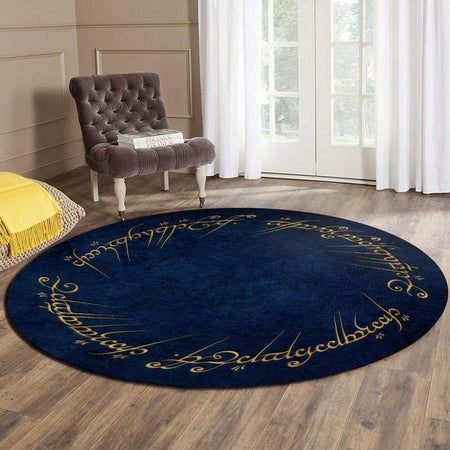 The Lord Of The Ring Living Room Round Mat Circle Rug 07242