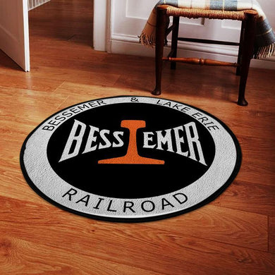 Bessemer Living Room Round Mat Circle Rug Bessemer And Lake Erie Railroad 04655