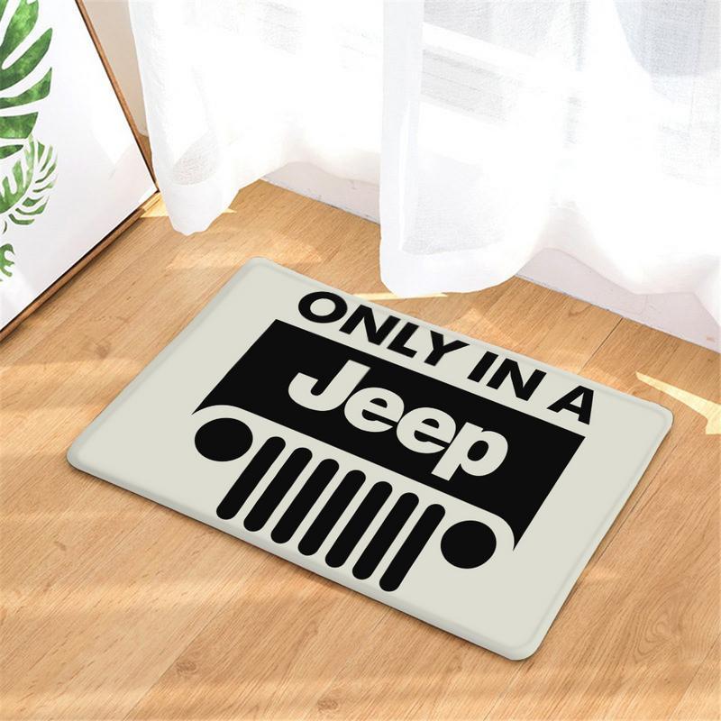 Jeep Living Room Round Mat Circle Rug Jeep 02235