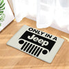 Jeep Living Room Round Mat Circle Rug Jeep 02235