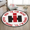 Farmall Living Room Round Mat Circle Rug Farmall Farmer 02535