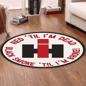 Farmall Living Room Round Mat Circle Rug Farmall Farmer 02535