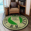 Vtrr Living Room Round Mat Circle Rug Virginia & Truckee Railroad 04781