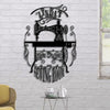 Hand Crafted Sewing Room Personalized Metal Wall Art, Gift for Mother, Gift for Grandmother