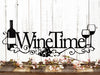 Wine Time For You And Me - Metal House Sign