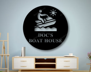 Last Name Metal Sign Last Name Door Sign Kawaii Bar Signs For Home