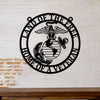 Personalized Land Of The Free Home Of A Veteran Us Marines Metal Signs Personalized Land Custom Name Sign Gorgeous Transformers Metal Sign