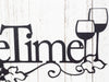 Wine Time Metal Signs Wine Time Man Cave Sign Clean Bar Signs For Home Bar Decor