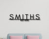 , Family Name Signs Family Metal Fire Pit Signs Kawaii Love Signs For Home Decor