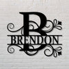 Custom Metal Name Sign Custom Metal Home Decor Signs Metal Fit Metal Signs For Garage Man Cave
