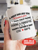 [sk0027-ptd] This girl runs on Jesus n horses tumbler - Camellia Print