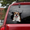 Funny Bulldog Crack Bumper Sticker Corny Jokes Custom Logo Stickers Gifts For Dad